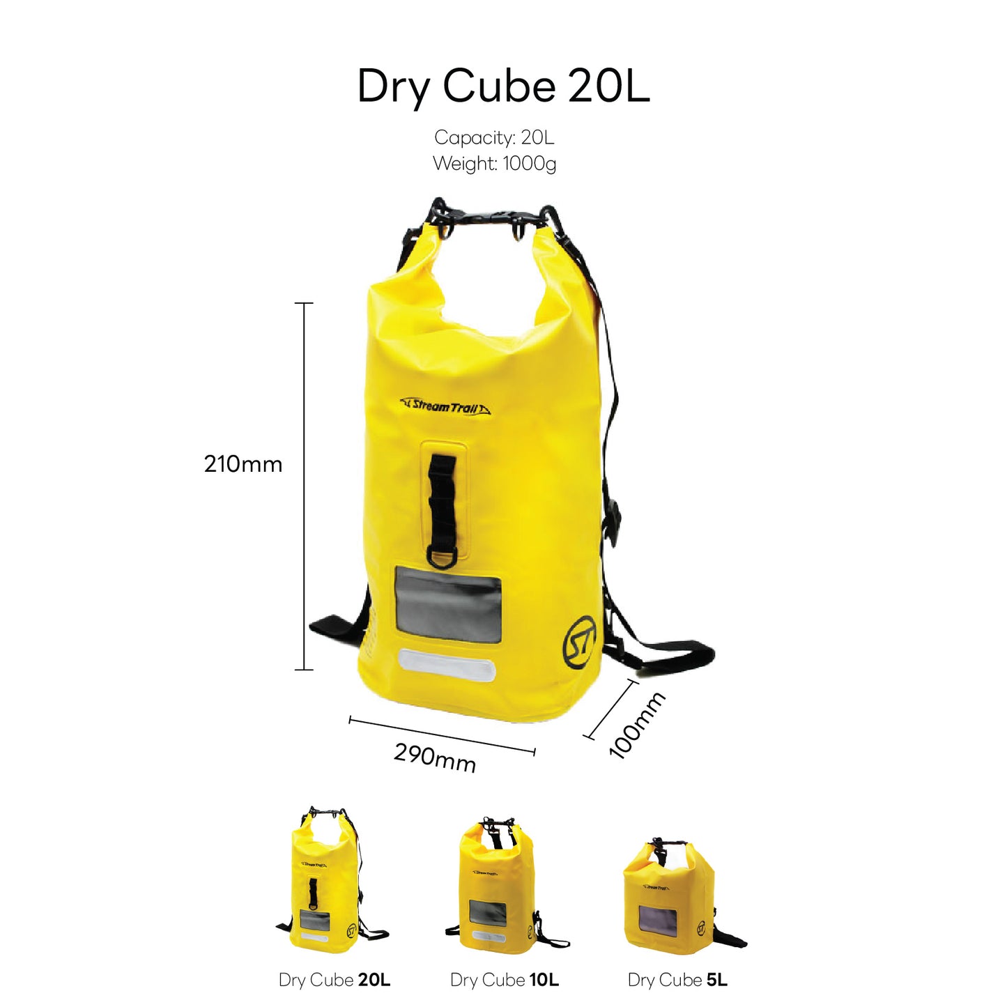 Splash Defender Dry Cube 20L