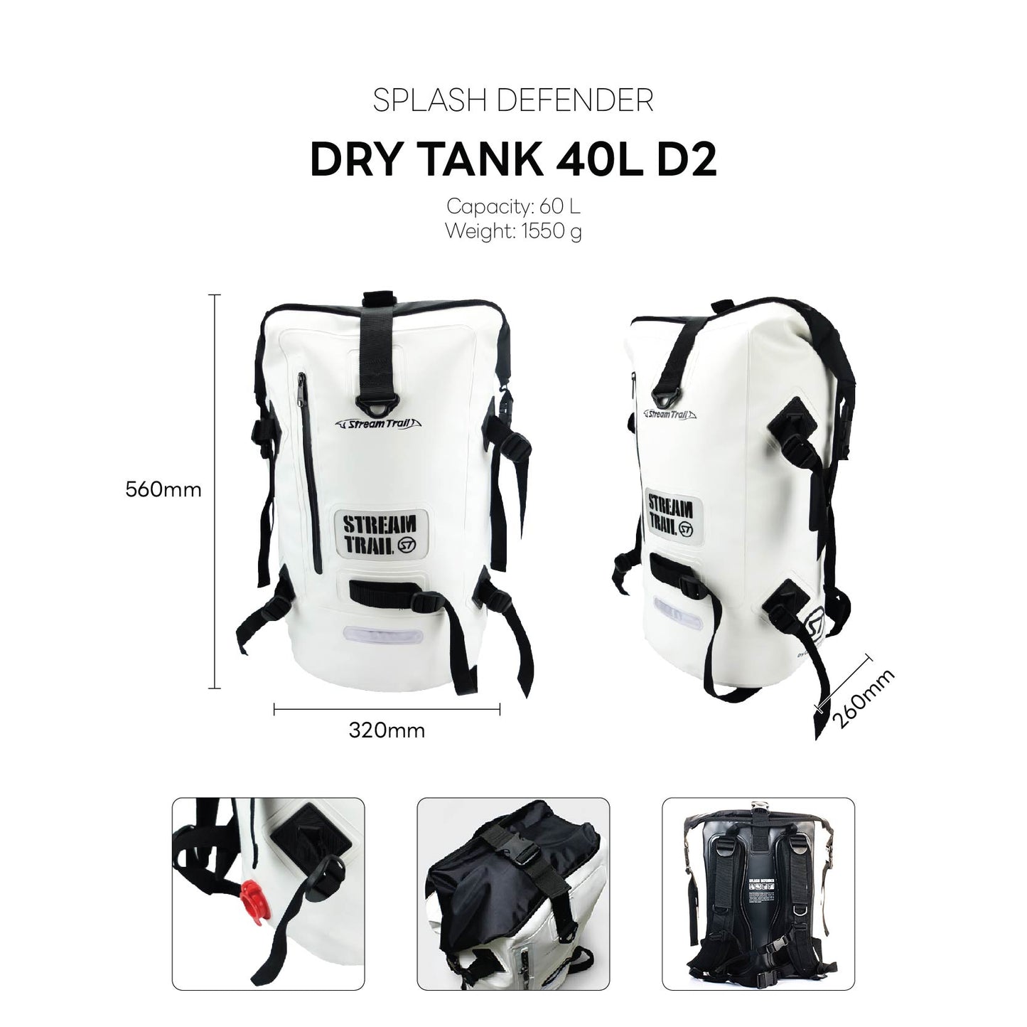 Dry Tank 40L D2