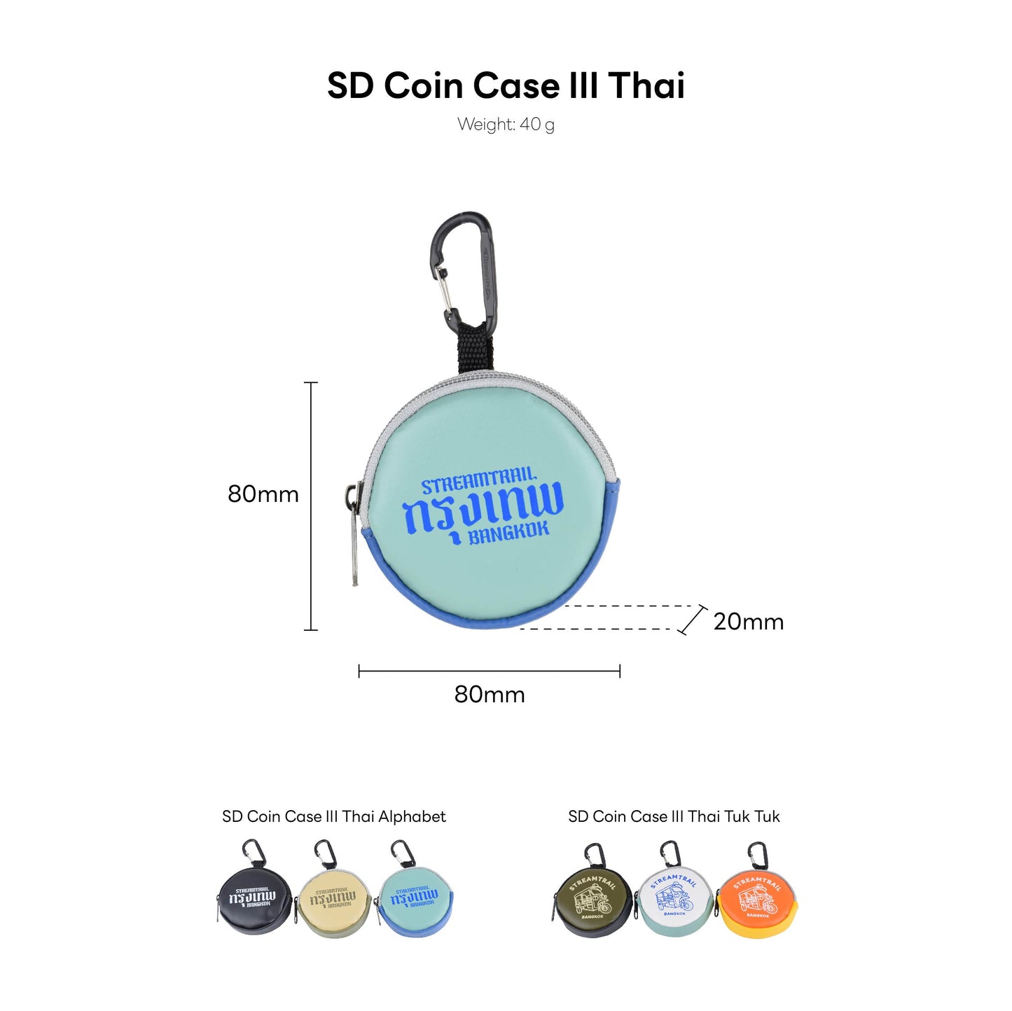 SD Coin Case III TukTuk, Thai Alphabet