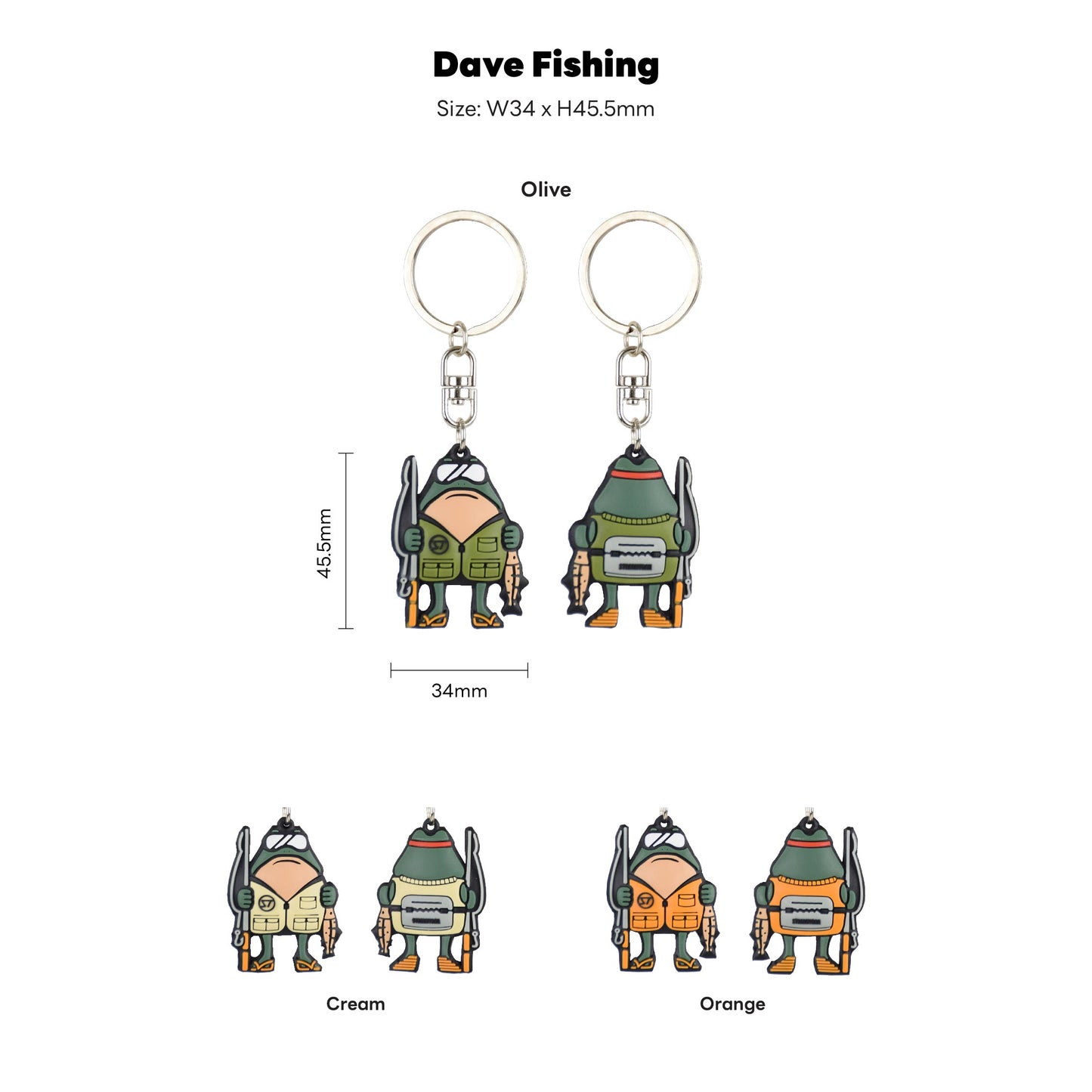 Dave Keychain Fishing