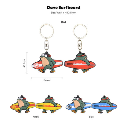 Dave Keychain Surfboard