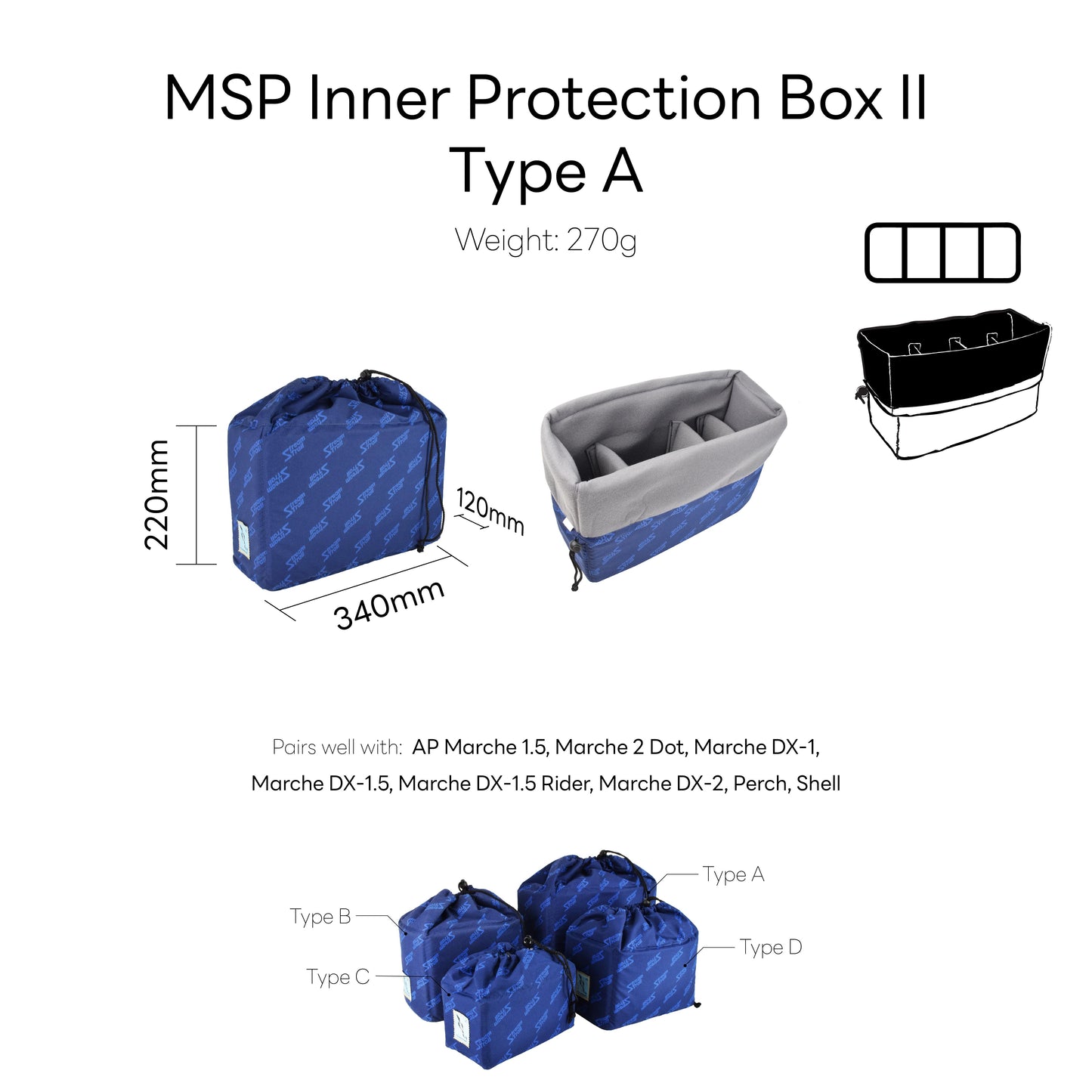 MSP Inner Protection Box II Type A